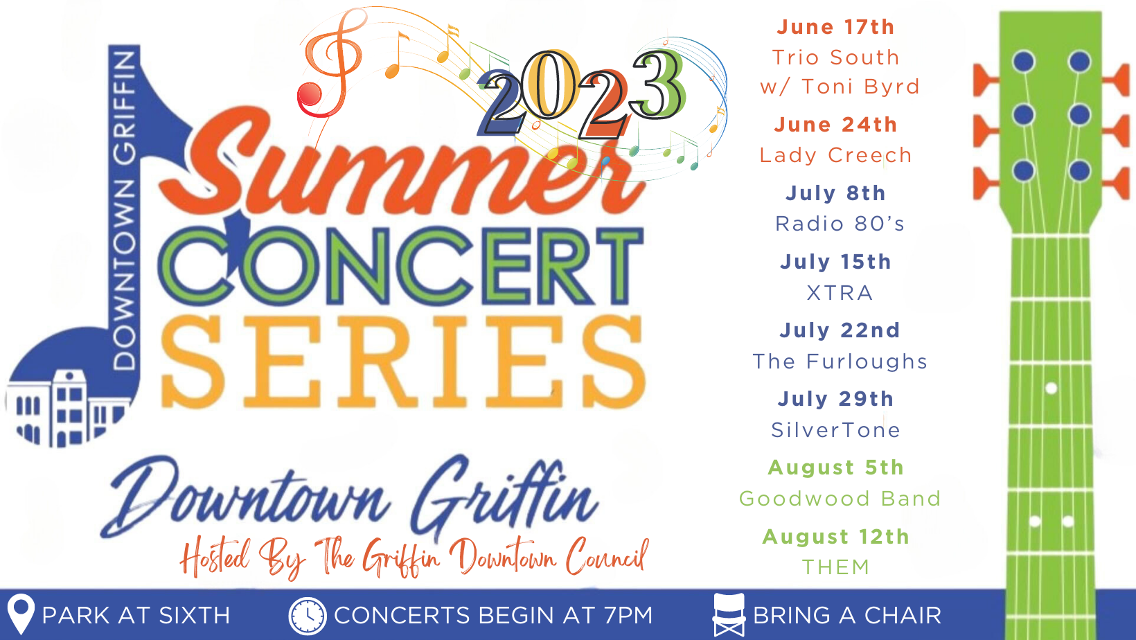 2023 Summer Concert Series (Facebook Cover)