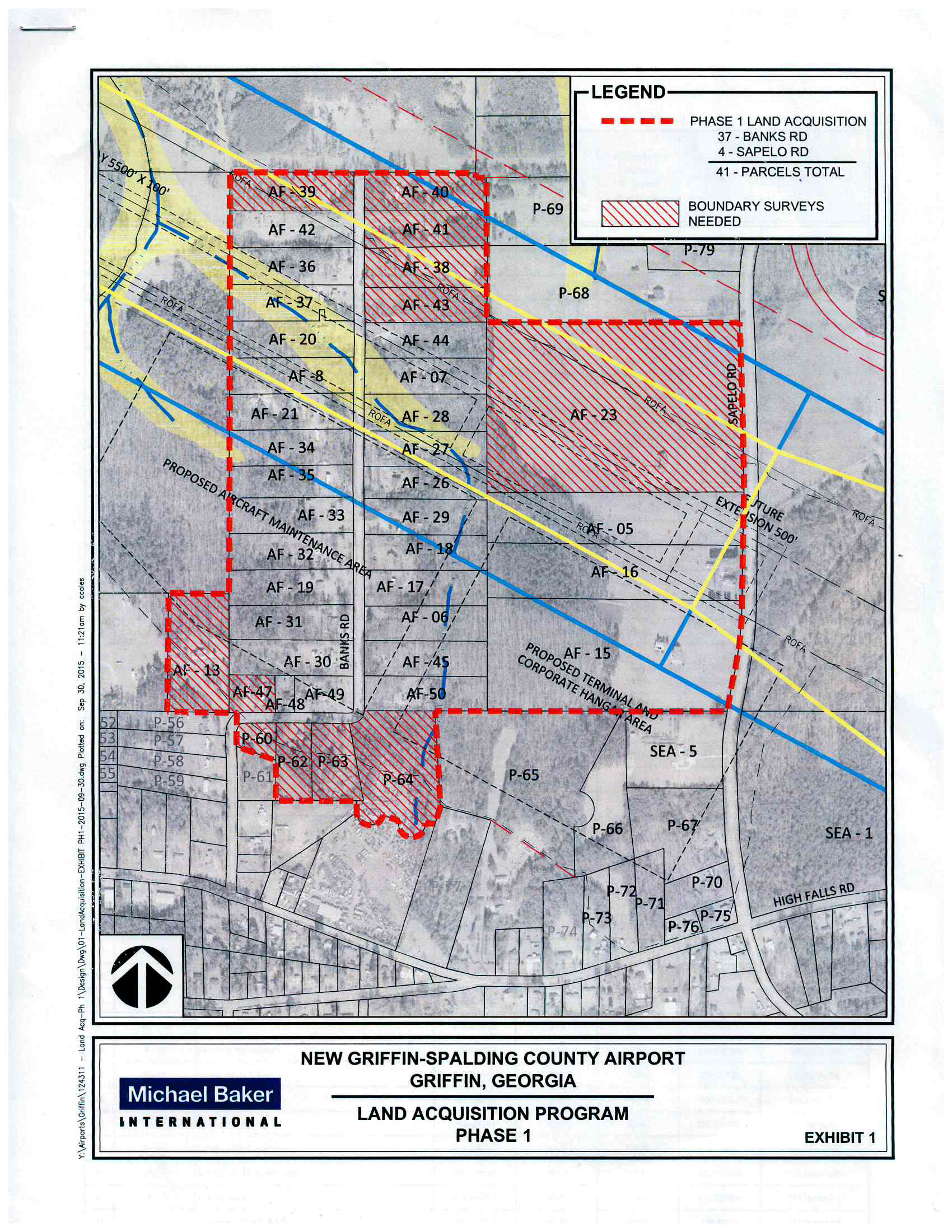 Proposed Phase one map